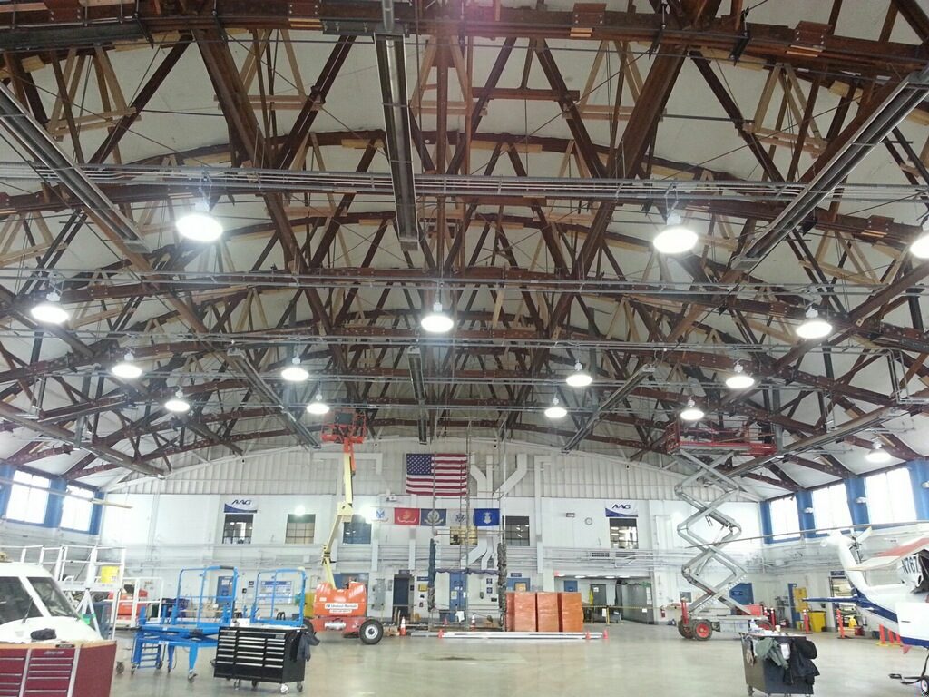 LED Hangar Lights: The Solution for Airline Hangars