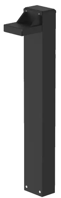 Pathway Lighting Bollards-330FAL-B-Slim architectural bollard