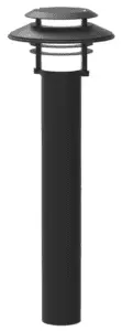 Crystal-The ODIN Collection - LED Architectural Bollard