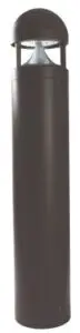 Bollard Lights-Spartan-dome or flat top bollard,