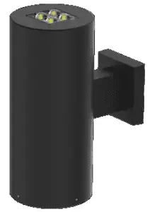 LED facade lighting-Round Wall Mount features up and down light-3099-R series