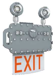 Explosion Proof Exit Sign Combo