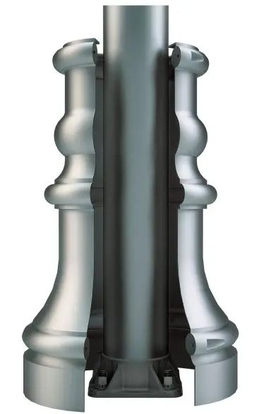 Decorative Light Pole Base Covers