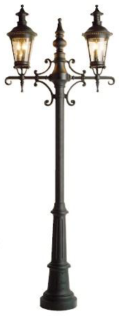 Decorative light poles and base covers 