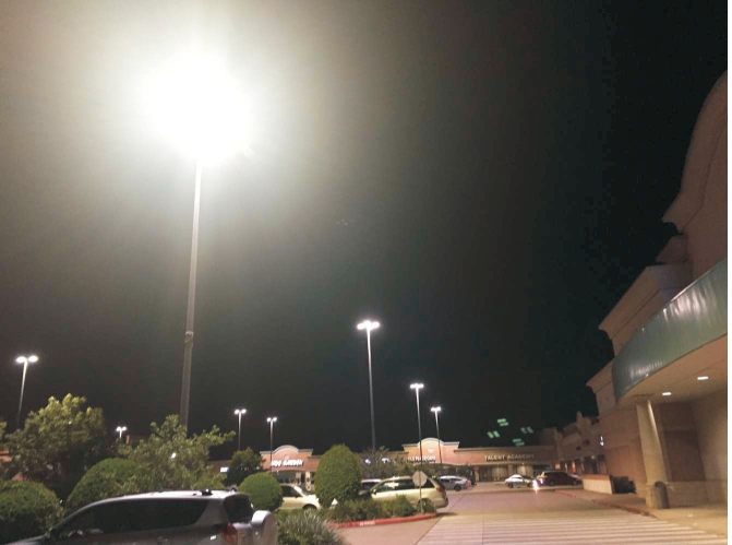 Mall Parking Lot Lights