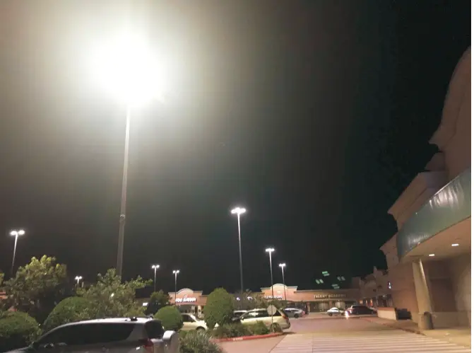 Mall Parking Lot Lights