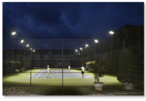 LED Outdoor Tennis Court Lighting