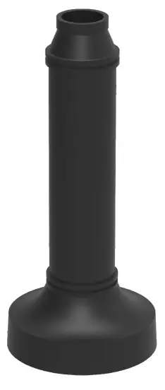 Crystal-DB06 Tall Clamshell Pole base cover