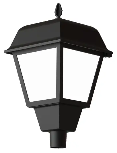 LED Lantern Post Top-  Santa Fe