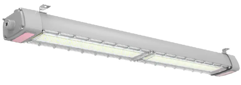 LED Explosion Proof Tunable Light, EX-FLG, Power and CCT Adjustable, Cable Entry 3/4″ NPT, up to 25,000 lumens, Ceiling, Pole, Guide Rail Mounting