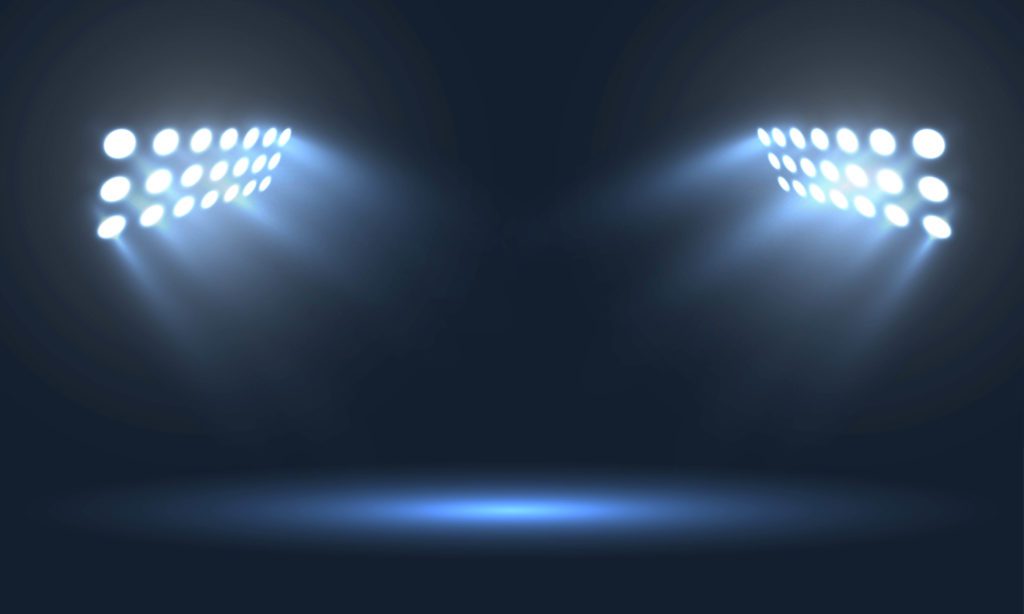 led sports lighting fixtures