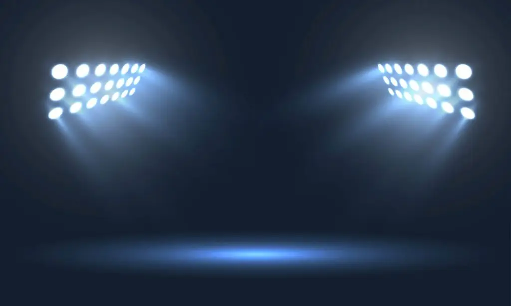 Learn how to control glare and spill light from LED sports fields using fixture optics, pole height, aiming, shielding, controls, and photometric design.
