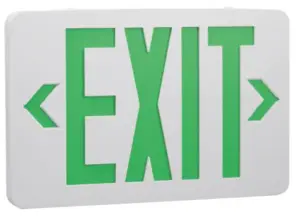 ED emergency exit signs-Small