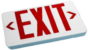 Emergency LED Exit Signs - ES037