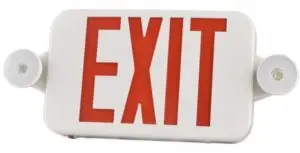 Slim Emergency LED Exit Signs Combo ESC02 Series