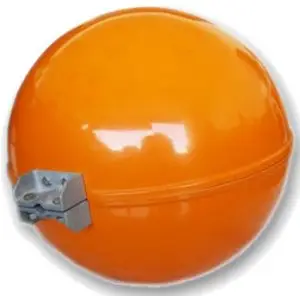 aircraft warning sphere power line marking