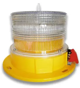 solar powered ob series led warning light