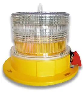 Solar Aviation Obstruction Lights-Solar Powered-OB