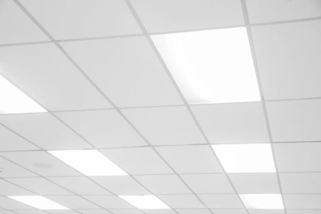 drop ceiling light fixtures 