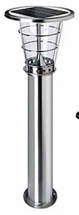 LED Solar Bollard Lights - Eco-Sirius
