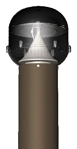 sundial solar bollards