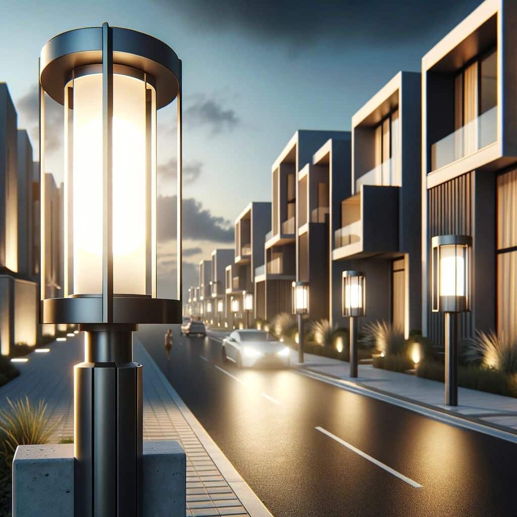 Learn how to design attractive commercial outdoor spaces using LED post top fixtures. Explore lighting layouts, layered lighting, fixture coordination, landscaping, plazas, campuses, and pedestrian environments.