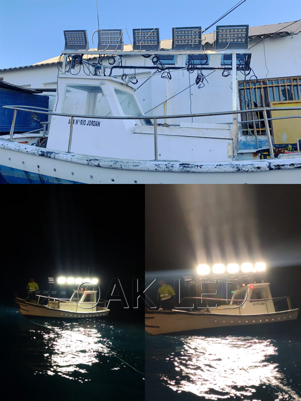 Above water fishing lights - Spain marine lighting