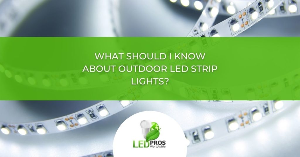 outdoor LED strip lights