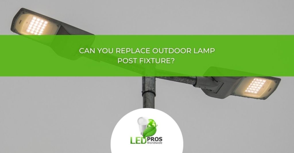 outdoor lamp post