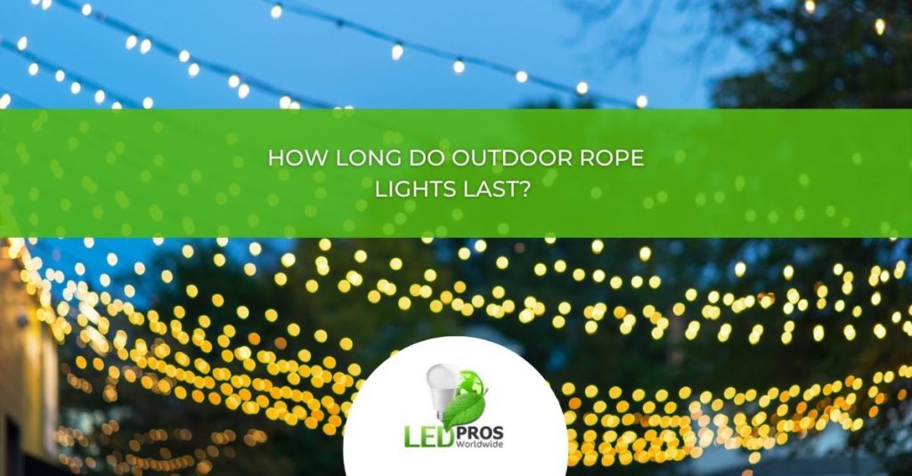 Outdoor rope Lights