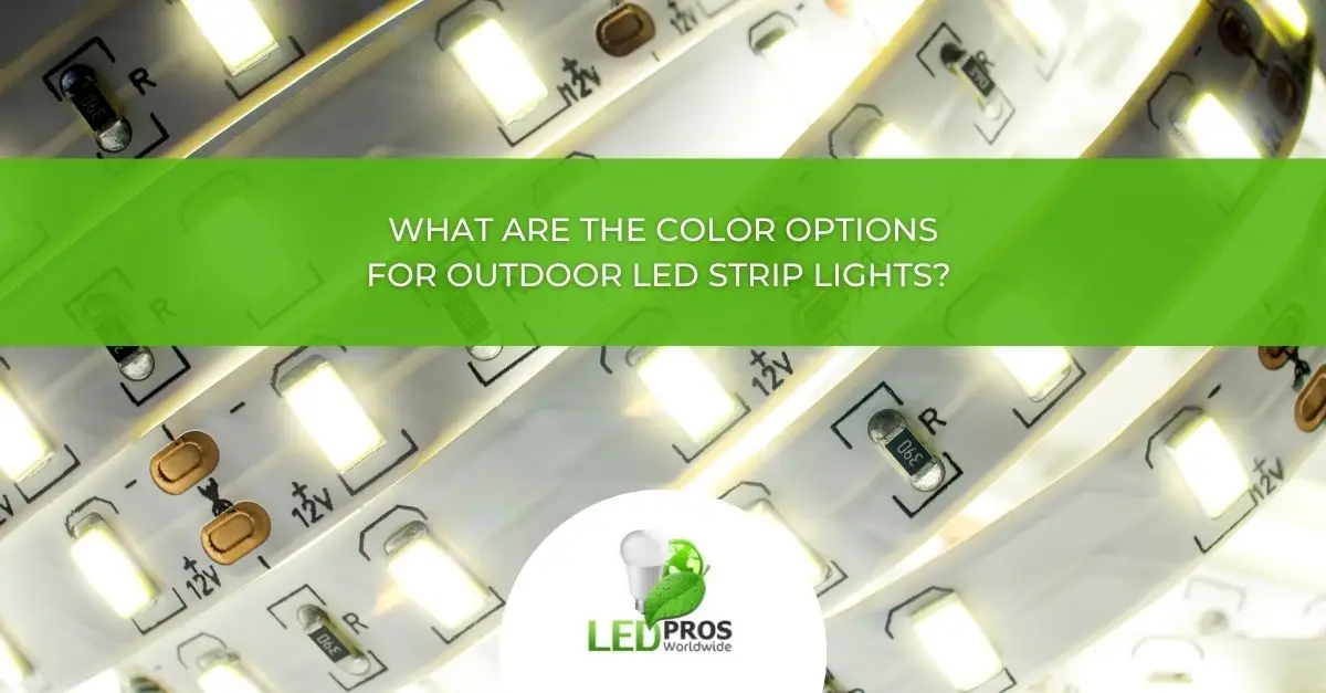 outdoor LED strip lights