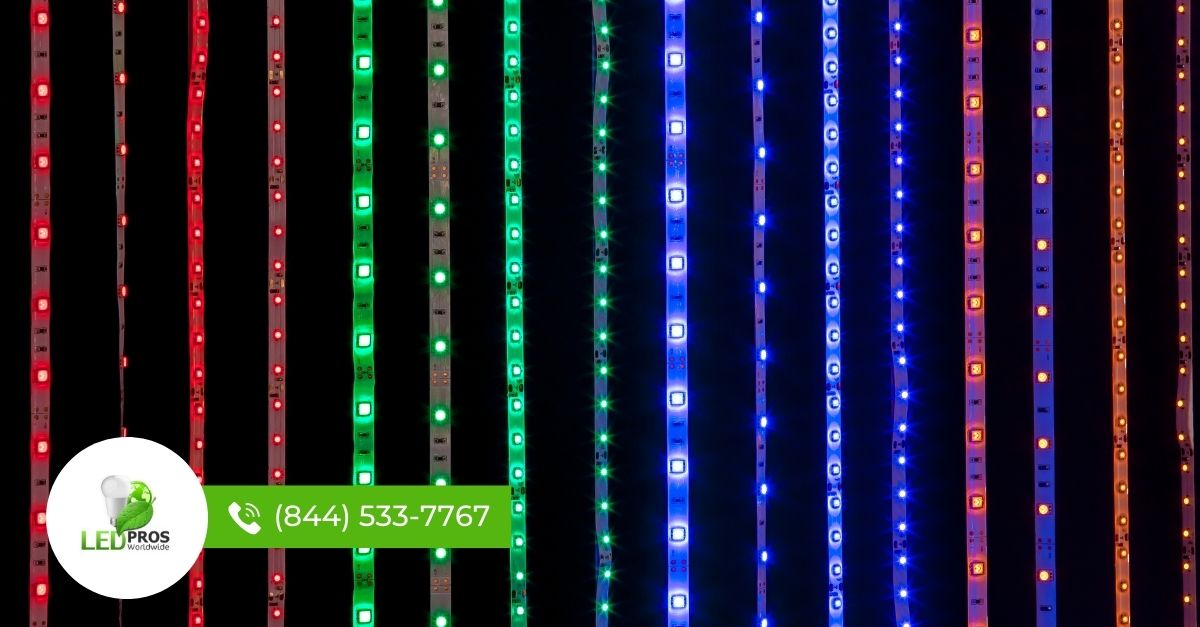 What are the Color Options for Outdoor LED Strip Lights?