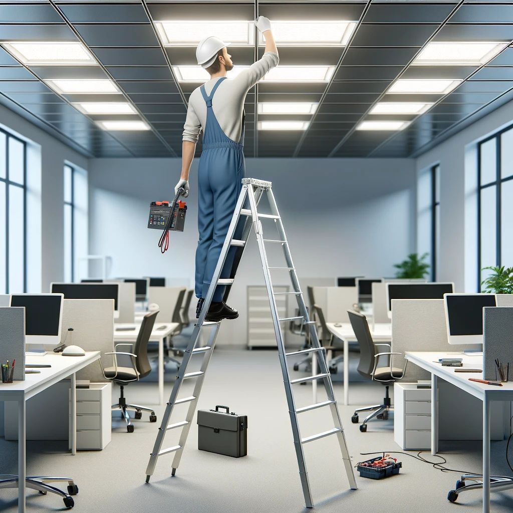 The Pros and Cons of Hiring a Professional to Install Drop Ceiling Lighting