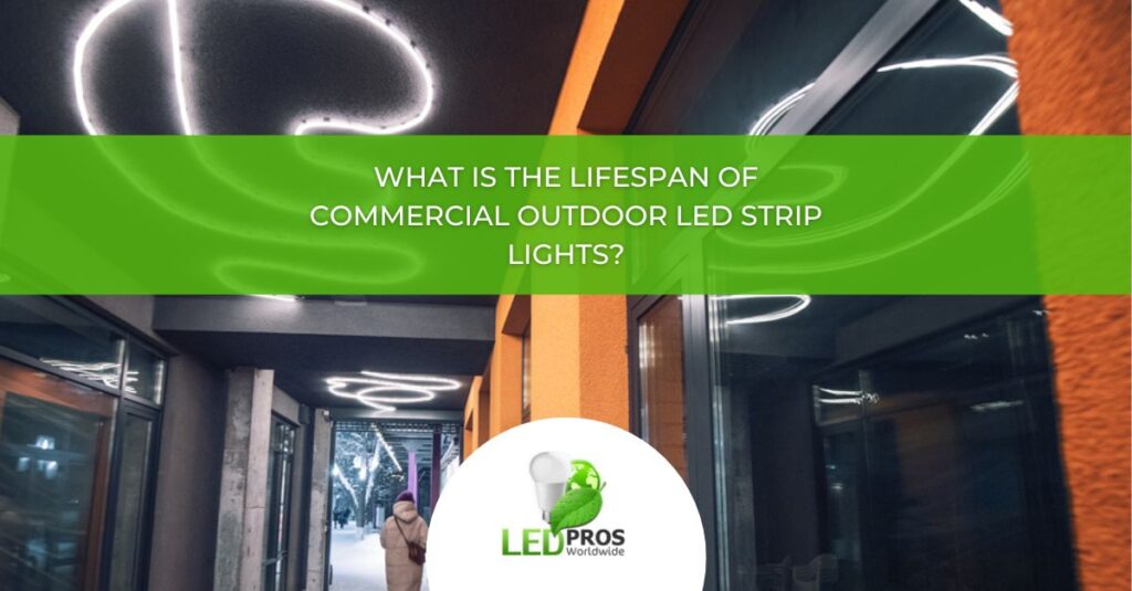 commercial outdoor led strip lights