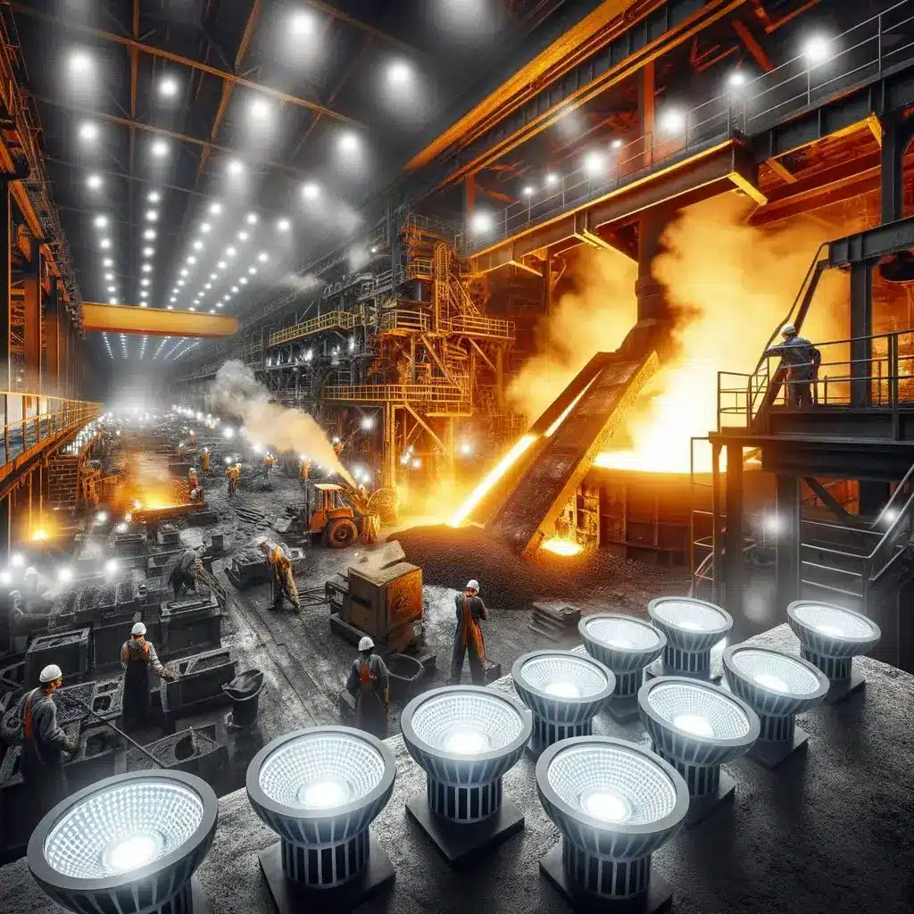 Lighting Up the Industrial World: The Brilliance of LED High Temperature High Bay Lighting