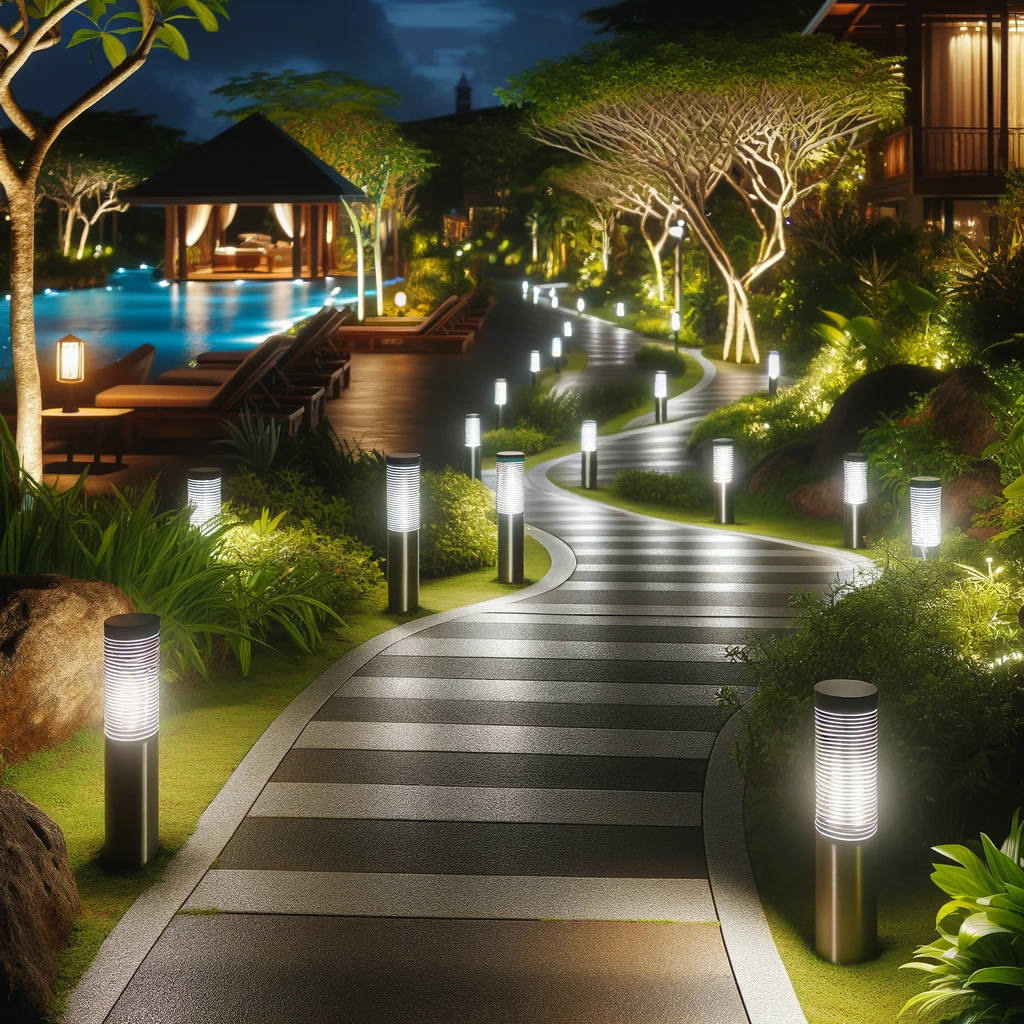 The Bright Future of Solar Powered Bollard Lights in Commercial Spaces