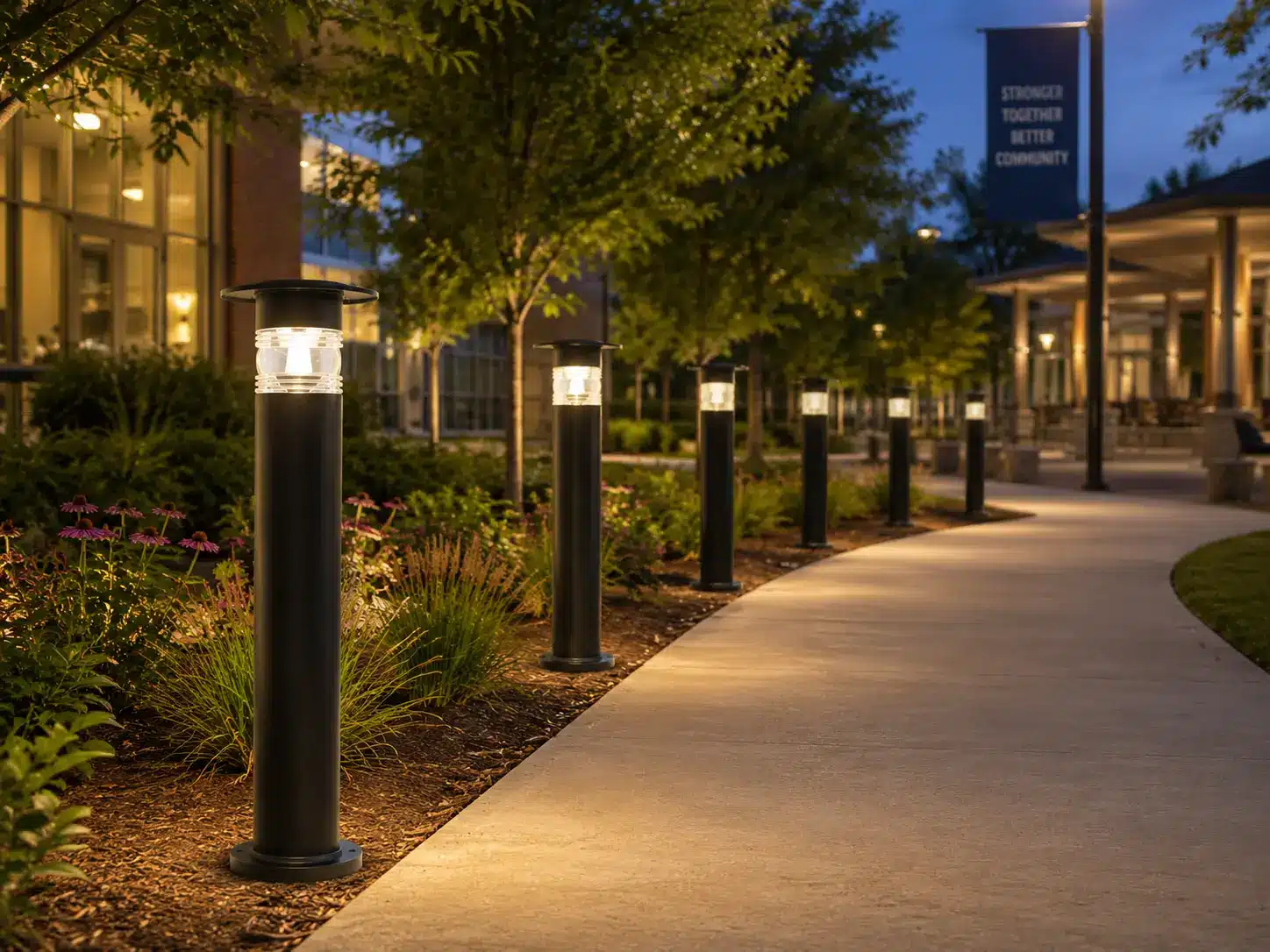Discover how commercial solar powered bollard lights improve safety, reduce installation costs, and enhance pathways, campuses, parks, healthcare facilities, and HOA communities with reliable off-grid LED illumination.