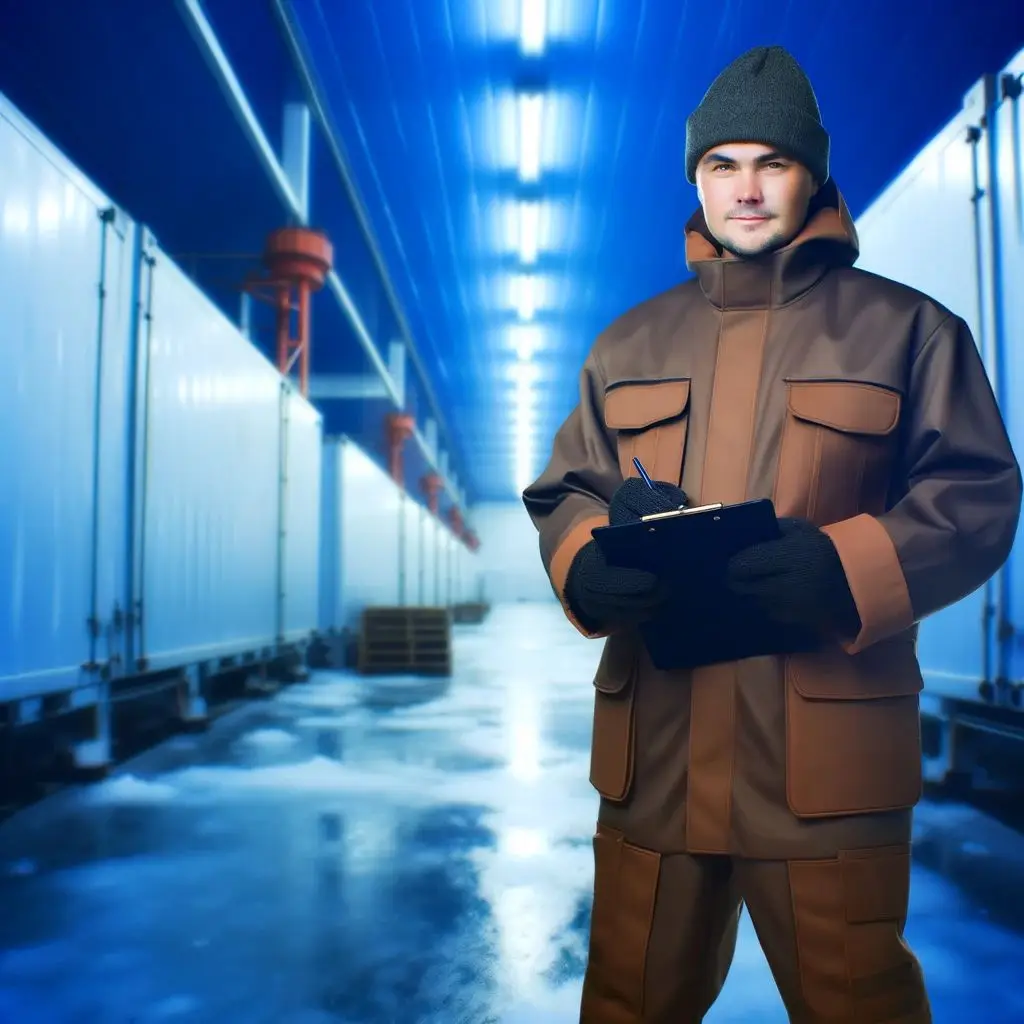 LED lighting installed in cold storage environment for consistent low-temperature illumination