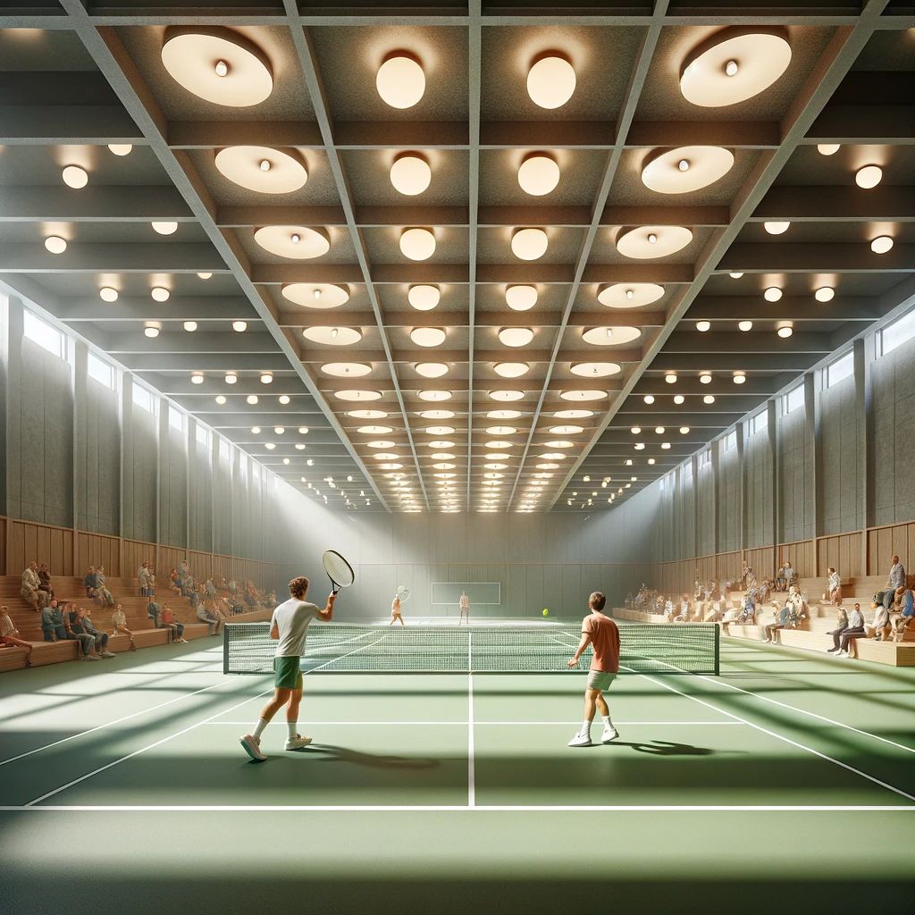 Illuminating the Game: How Much Light is Needed for an Indoor Tennis Court?
