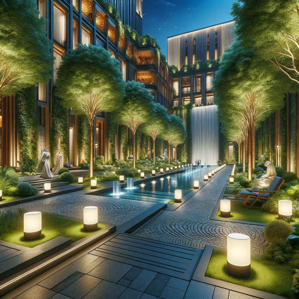 Mastering Exterior Lighting: Strategies for Commercial Outdoor Spaces