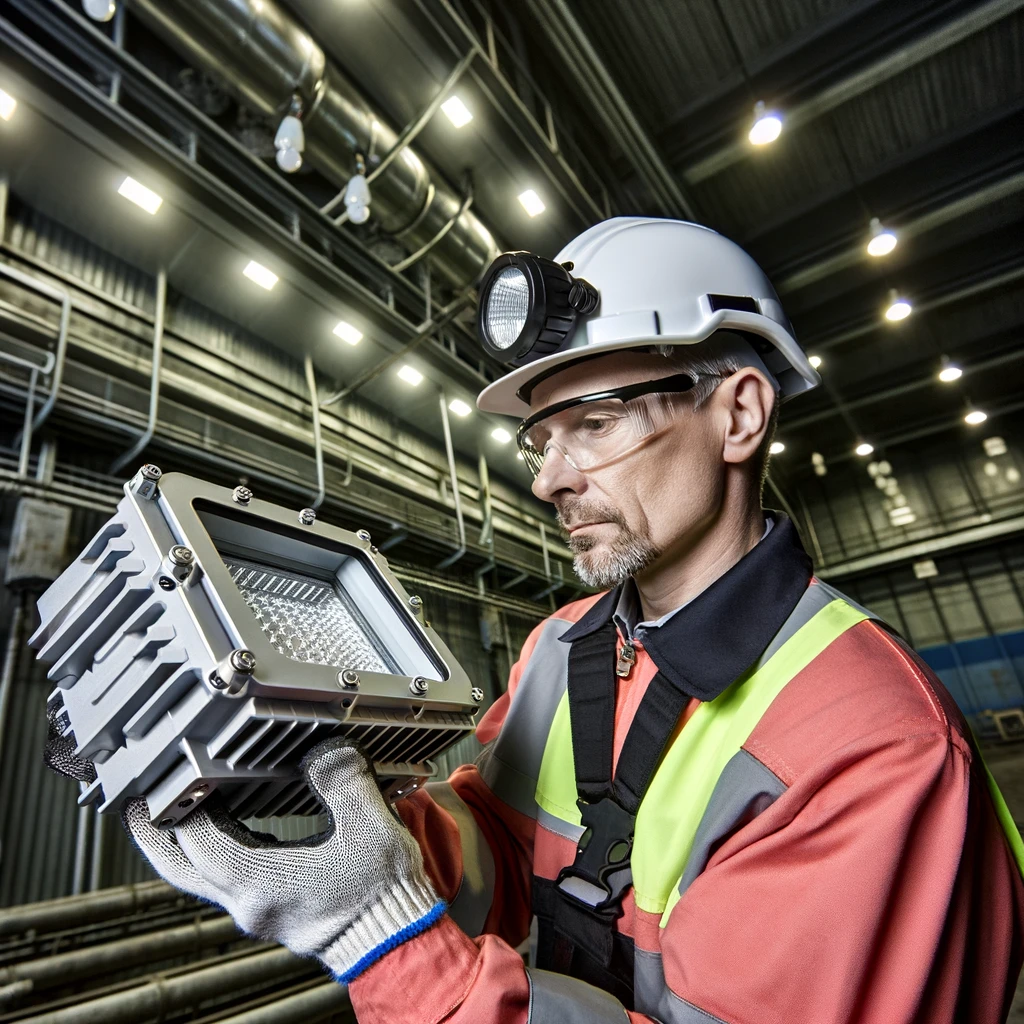Learn how to identify explosion proof lighting by reviewing hazardous location classifications, UL844 certifications, temperature codes, and manufacturer markings required for hazardous environments.