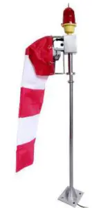 Internally Illuminated Heliport Wind Cone-LED