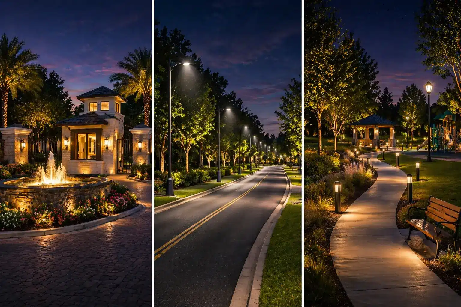 Discover how HOA LED lighting upgrades reduce maintenance costs, improve resident safety, enhance curb appeal, and simplify long-term reserve planning. Learn where to upgrade first and how to maximize your investment.