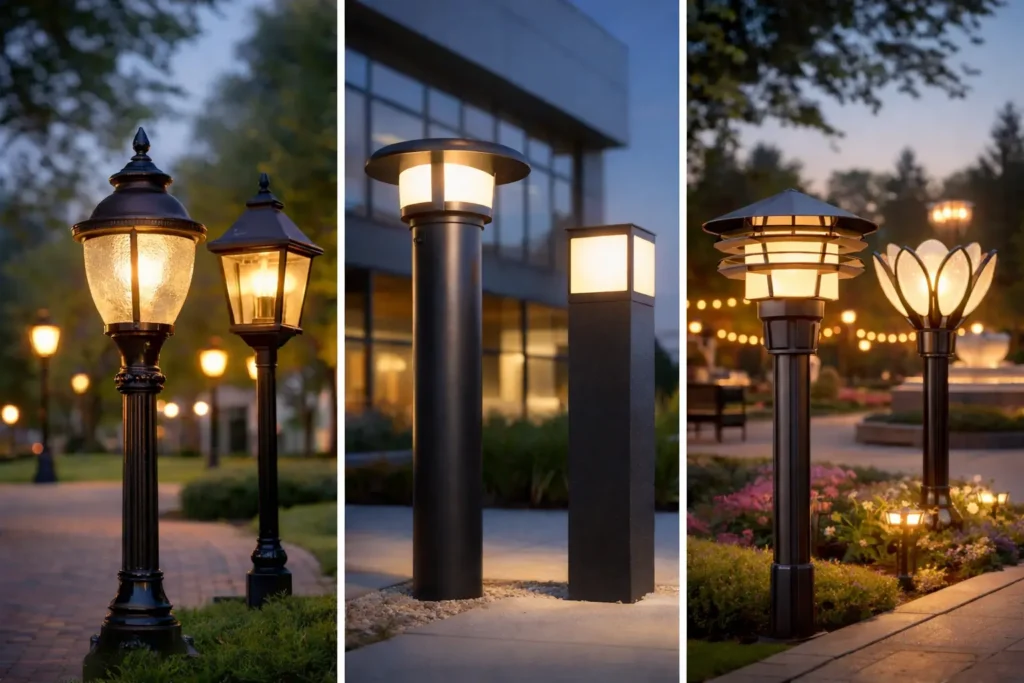 Learn how decorative post top lighting enhances safety, visibility, aesthetics, and wayfinding in HOA communities, multifamily developments, campuses, parks, and municipal outdoor environments.
