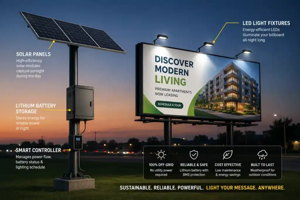 Learn billboard lighting foot candle requirements, illumination recommendations, uniformity ratios, fixture spacing considerations, and LED billboard lighting design best practices.